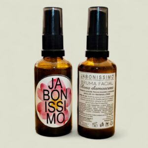 botes de bruma facial de rosa damascena