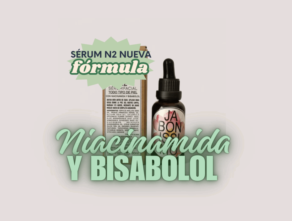 bote ambar con sérum N2 para pieles mixtas que tiene niacinamida